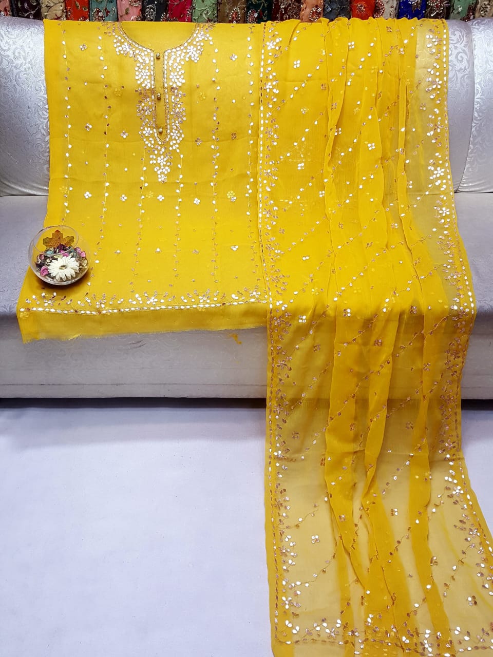 😍 Press Gota Work Suits Collection 🛍️