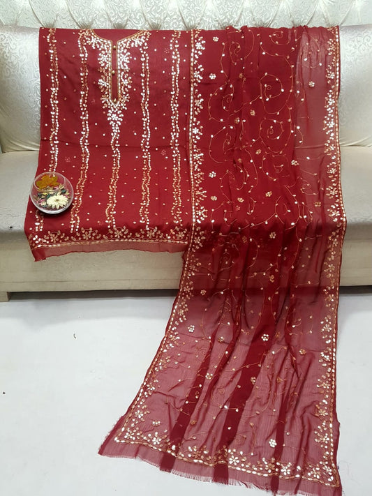 😍 Press Gota Work Suits Collection 🛍️